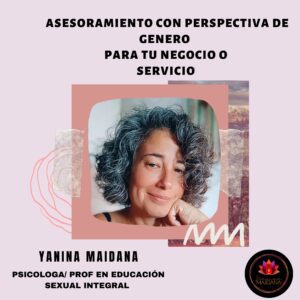 Mentoria online con perspectiva de género para tu negocio profesion o estudio